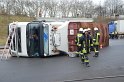 LKW umgestuerzt Niehler Hafen P024